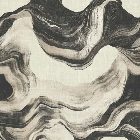 A85101 Geometric All-over Black Wallpaper