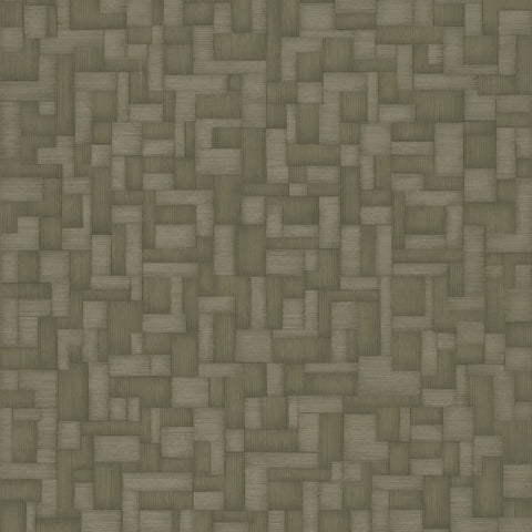 A85201 Geometric All-over Green Wallpaper