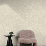 A85203 Geometric All-over Beige Wallpaper
