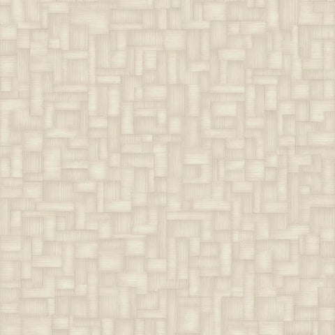A85203 Geometric All-over Beige Wallpaper