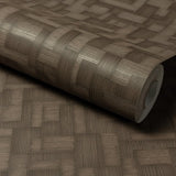 A85205 Geometric All-over Brown Wallpaper