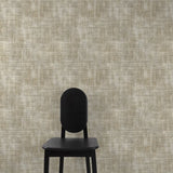 A85501 Textile Plain Beige Wallpaper