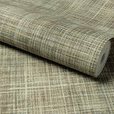 A85503 Textile Plain Black Wallpaper