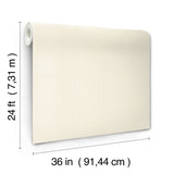 AB1801 Woven Linen Cloud York Wallpaper