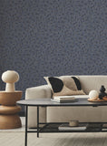 AB3002 Ophidia Navy York Antonina Vella Artifacts Wallpaper