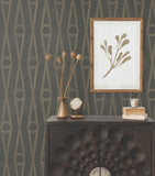 AB3014 Henlein Charcoal York Wallpaper