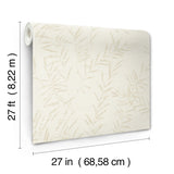 AB3065 Allerton Bamboo Alabaster Wallpaper