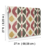 AB3091 Patan Ruby York Antonina Vella Artifacts Wallpaper