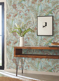 AB3102 Heronwood Sky Blue York Wallpaper
