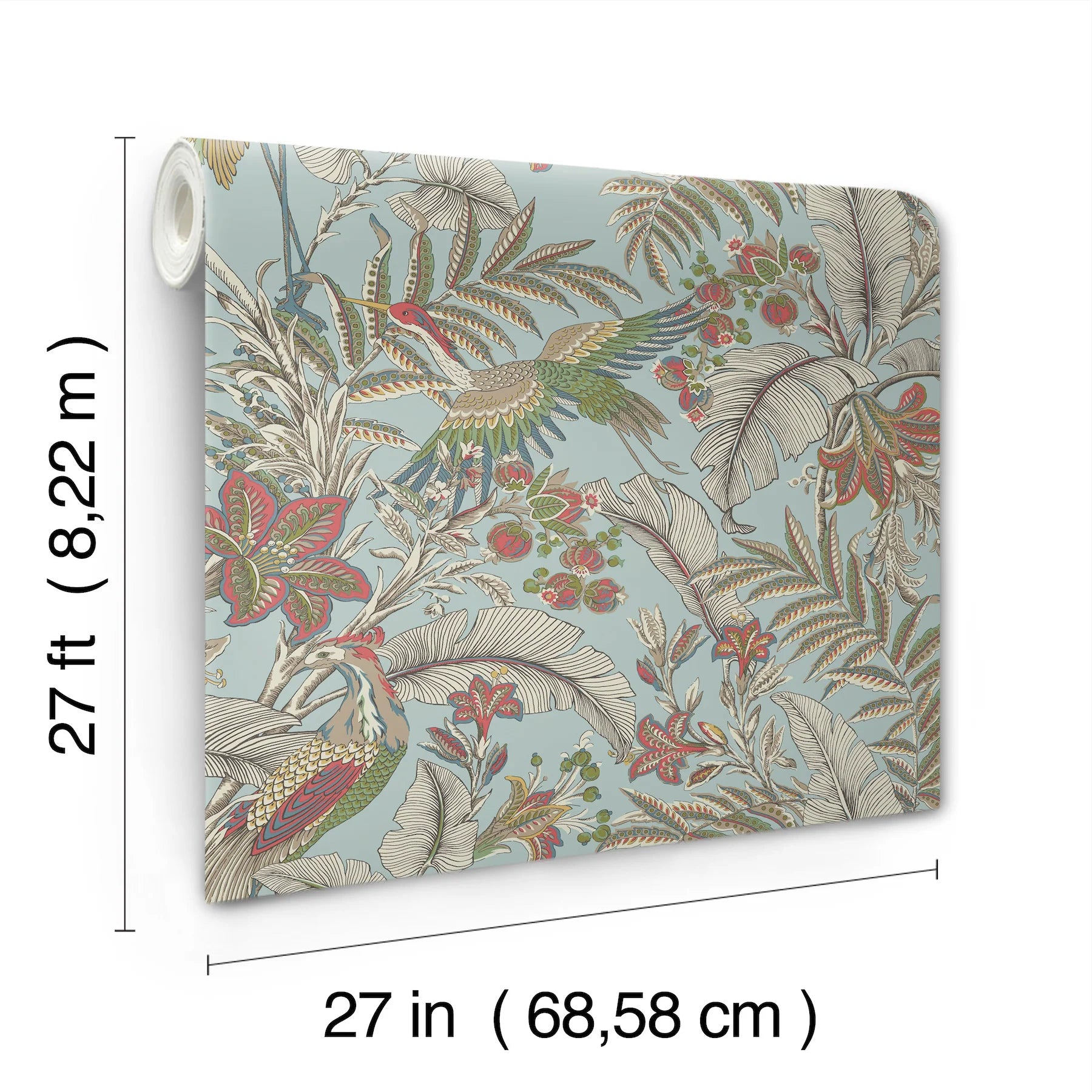 AB3102 Heronwood Sky Blue York Wallpaper – wallcoveringsmart