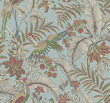 AB3102 Heronwood Sky Blue York Wallpaper