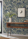 AB3103 Heronwood Navy York Wallpaper