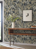 AB3104 Heronwood Black York Wallpaper