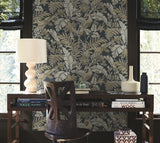 AB3104 Heronwood Black York Wallpaper