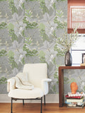 AB3114 Namiri Green York Wallpaper