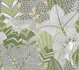 AB3114 Namiri Green York Wallpaper