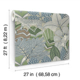 AB3115 Namiri Blue York Wallpaper
