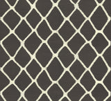 AB3121 Tonga Black White York Wallpaper