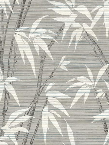 AF40208 Tropical Bamboo Print Wallpaper