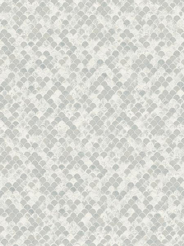 AF42001 Contemporary Fish Scale Wallpaper