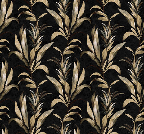AG60700 Padma Warm Black Wallpaper 