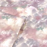 AH924508 Merryweather Violet Cloudy Skies Wallpaper