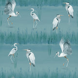 AH100213AH Gerald Blue Heron River Wallpaper