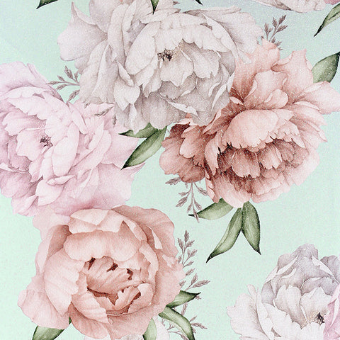 AH251908 Sophie Mint Floral Wallpaper
