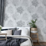 AH256701 Agatha Black Trees Wallpaper
