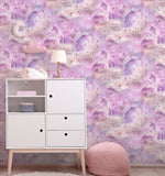 AH292901 Xena Pink Galaxy Unicorn Wallpaper