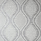 AH295101 Ignatius Grey Ogee Wallpaper