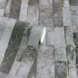 AH295204 Kintsugi Black Geometric Wallpaper