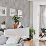 AH295205 Kintsugi Silver Geometric Wallpaper