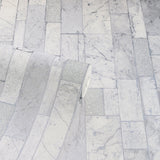 AH295205 Kintsugi Silver Geometric Wallpaper