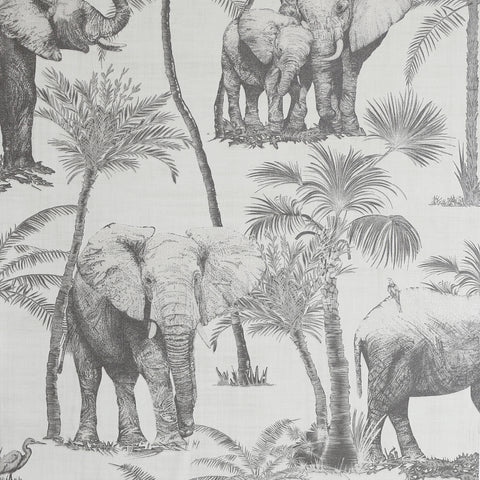 AH296700 Adelia Neutral Elephant Grove Wallpaper