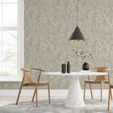 AH296706 Evonne Charcoal Marble Patina Wallpaper