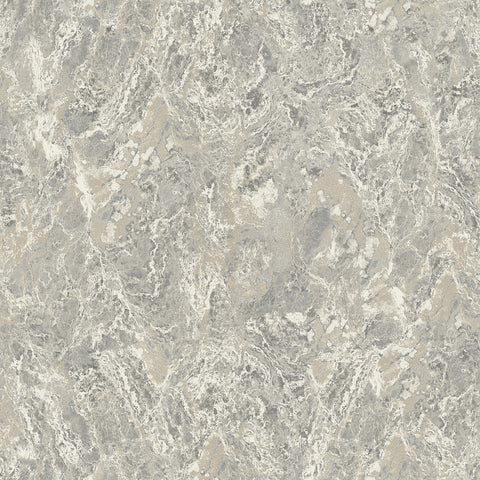 AH296706 Evonne Charcoal Marble Patina Wallpaper