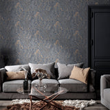 AH296708 Darcel Grey Granite Wallpaper