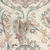 AH296909 Teigen Multicolor Floral Damask Wallpaper