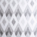 AH297200 Fitzgerald Grey Ikat Diamond Wallpaper