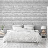 AH297703 Philomena Silver Striated Wallpaper