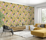 AH298301 Emmeline Yellow Toucan Wallpaper