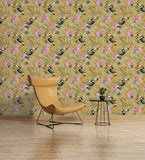 AH298301 Emmeline Yellow Toucan Wallpaper