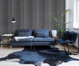 AH298500 Ephraim Charcoal Radiance Plain Wallpaper