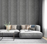 AH298500 Ephraim Charcoal Radiance Plain Wallpaper