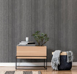 AH298500 Ephraim Charcoal Radiance Plain Wallpaper