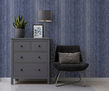 AH298502 Ephraim Dark Blue Radiance Plain Wallpaper