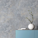 AH298601 Gideon Light Grey Distressed Wallpaper