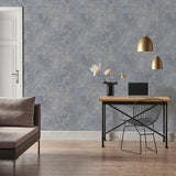 AH298601 Gideon Light Grey Distressed Wallpaper