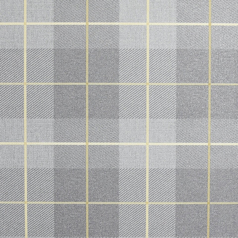 AH299000 Hector Grey Plaid Wallpaper